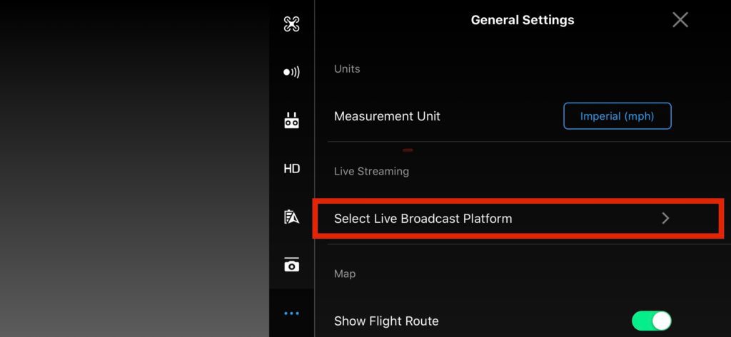 enable live streaming for your youtube account dji