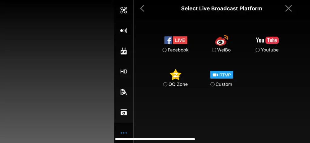 Complete guide to setup your DJI drone to RTMP streaming